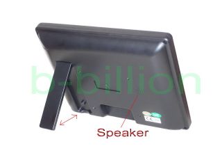 USB Power Color VGA Speaker Display Touch Screen POS LED TFT LCD
