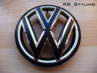 schwarz VW Zeichen Emblem Golf 6 VI schwarzes GTI GTD