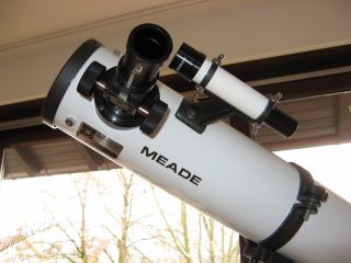 MEADE Explorer 4500 Newton Spiegelteleskop Tubus mit Alu Stativ