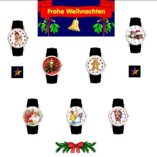 Weihnachts Motiv Uhren Auswahl