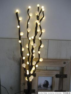 50 LED Leuchtzweige beleuchtete Zweige Lichtzweige Deko 80 cm B Ware