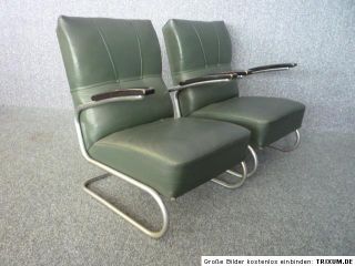 Original Sessel Lounge Chair Stahlrohr von MAUSER