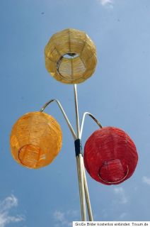 Original Lampe Stehlampe 50er Jahre Fifties 50s Lampion