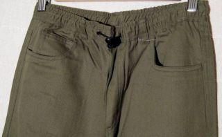 Coole Cargo Hose Jeans Dehnbund Größe 158/164 Oliv Khaki Klasse