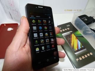 DUAL Sim JIAYU G3 Android Handy Silber NEU OVP 8 Megapixel 1280 x 720