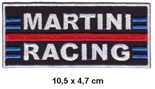 MARTINI RACING Aufnäher Patches Lancia Delta Porsche