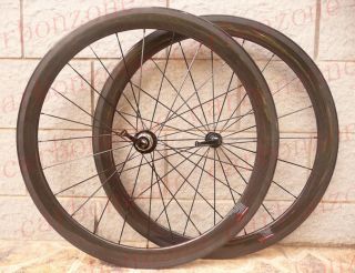 50mm 700C Carbon Road/TT bike Tubular Wheels/Wheelsets