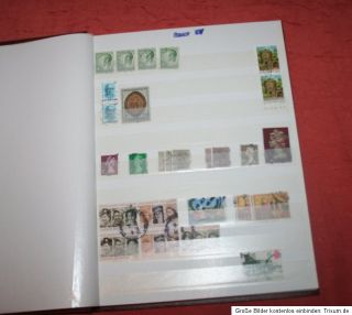 Posten Briefmarken in 8 Alben BRD Berlin Deutssches Reich etwas Welt