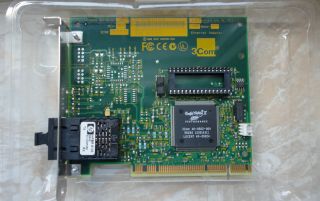 3COM 3C905B FX SC FAST ETHERLINK XL PCI ASSY HP HFBR 5103 TX RX 9802