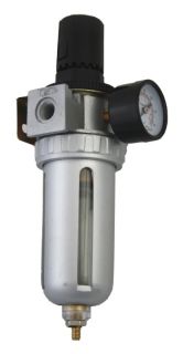 Druckluft Regler / Wasserabscheider FR80 mit 1/4 Anschlüssen