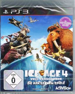 Playstation 3 PS3 Spiel ICE AGE 4   Voll verschoben   Die arktischen
