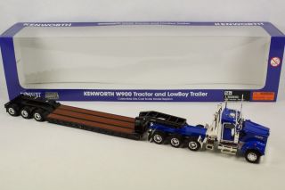 NORSCOT Kenworth W900 Tractor and LowBoy Trailer Massstab 1 50 Truck