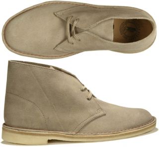 Clarks Originals Desert Boot sand suede braun boots 41,5 42 42,5 43 44