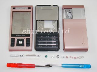 Pink Neu Sony Ericsson C905 Gehäuse Tastatur Cover