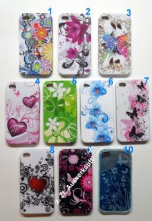 iPHONE 4 4S TPU CASE SILIKON, Apple Handy Hülle, Cover, Tasche