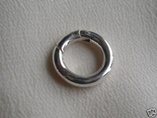 Karabinerring, Vario Clip 12 mm, 925 Silber