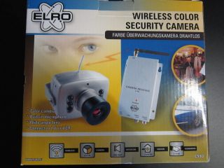 ELRO C910 Funk Wireless Color Mini Kamera Überwachungskamera Security