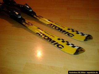 Atomic 9.16 Beta Race Carving Ski mit Bindung 160cm gelb mit Bindung