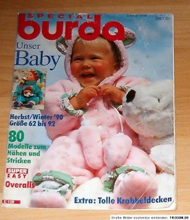 Burda Unser Baby Herbst/Winter 1990 SH 20/90 E 128