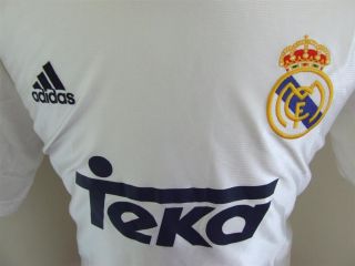 Vintage Shirt Real Madrid 1998/00 (L) Home Jersey Maglia Camiseta