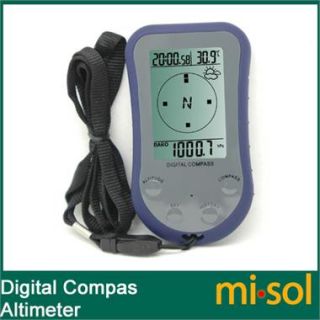 Digital LCD Kompass Höhenmesser Wetterstation Compass Altimeter