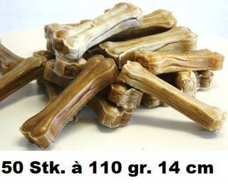 50x14cm frische Kauknochen Rinderhaut Knochen Büffelhaut,Hundeknochen