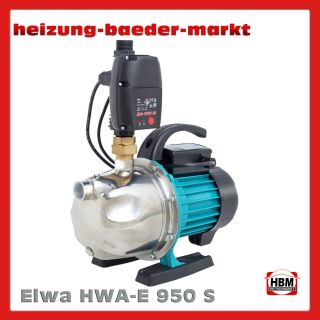 Hauswasserautomat Elwa HWA E 950 S Gartenpumpe Pumpe