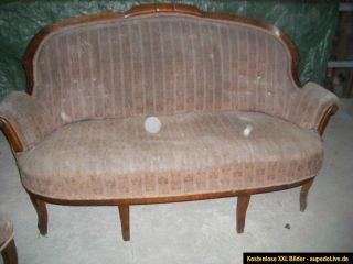 Original WIENER BAROCK Sofa garnitur mit 4 Stühlen und Tisch Versand