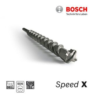 Bosch SDS Max Bohrer Hammerbohrer Speed X 22x400/520 mm