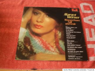Vinyl LP   MARGOT WERNER   Wasser, Feuer, Luft und Erde   Polydor