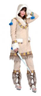 ESKIMO Inuit Kostüm Keana Faschingskostüm Damen 36 38