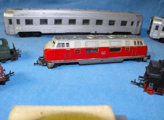 DDR Eisenbahn Konvolut SNCF Lok Anhänger Zeuke DR Dampflok