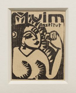 Ernst Ludwig Kirchner Holzschnitt 1911 Expressionismus Sturm Berlin