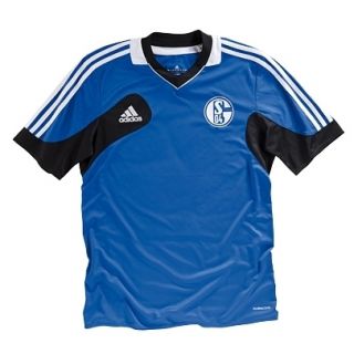 ADIDAS Trainingsshirt/Trikot Schalke 04 Gr.7 M