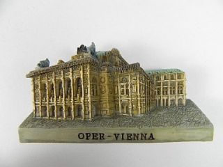 WIEN Oper,Österreich,Vienna,Austria,Magnet Poly 3D,Standmodell,7 cm