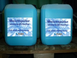 WEICHSPÜLER MEERESFRISCHE 2 x 10 Liter im Kanister, 0,85 Euro / L