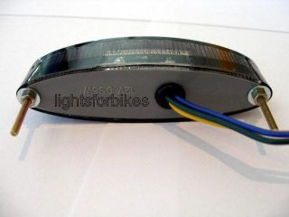 Mini LED Rücklicht SCHWARZ Streetfighter/Custom Bike