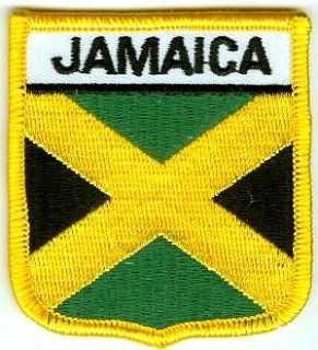Wappen Aufnäher JAMAIKA / JAMAICA Patch   Fahne Flagge