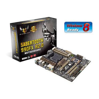 ASUS SABERTOOTH 990FX R2.0 • AMD FX 8350 • 8 Core CPU • 16GB