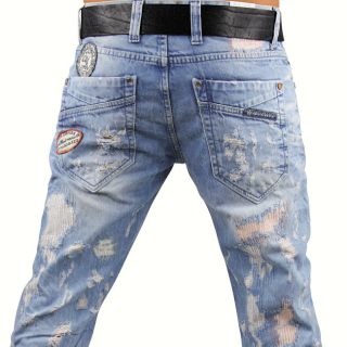 CIPO & BAXX Jeans C 968 W31/L34 blau Herren Hose Jeanshose Club Fett