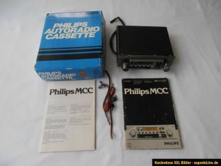 Original Philips MCC 994,Oldtimer Auto Radio für BMW,Audi, Opel,WV