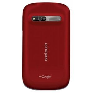 Alcatel OneTouch OT 990 Spicy Red Android Smartphone, BT 3.0, WLAN