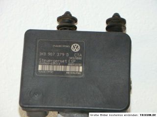 VW Touran ABS ESP Hydraulikblock Steuergerät 1K0614517B 1K0907379D