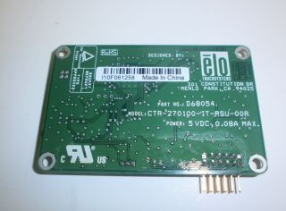 ELO TOUCHSYSTEMS D68054 CTR 270100 Dual Serial/USB Controller NEU