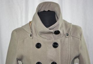 Damen Designer Wolle Winter Mantel Trenchcoat Jacke Wollmantel M 38