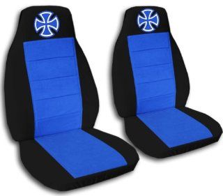 and Medium Blue Iron Cross seat covers. 40/20/40 seats for a 2007