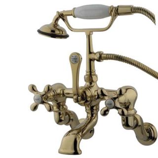 Elements of Design DT4572AX Hot Springs Wall Mount Clawfoot Tub Filler