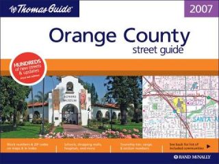 Rand McNally 2009 Thomas Guide Orange County (16904)