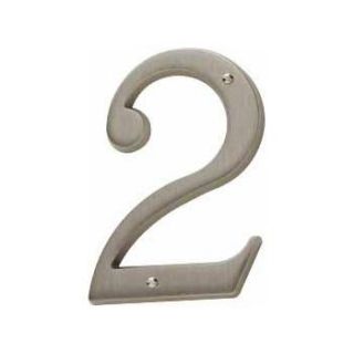 Baldwin 90672.102 House Number 2, Oil Rubbed Bronze