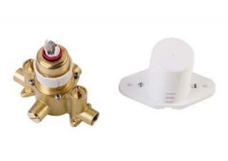 Rohl R2012C Pressure Balance Rough without Diverter, White
